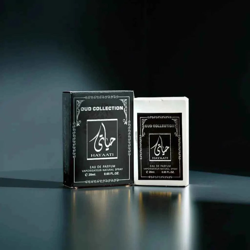 Hayaati 20ml pocket spray perfume by  Ard Al Zafraan.