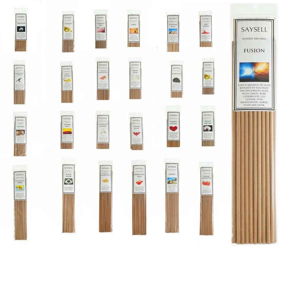 Joss Sticks Agarbatti Incense  Long Burning 8"-20 Stick