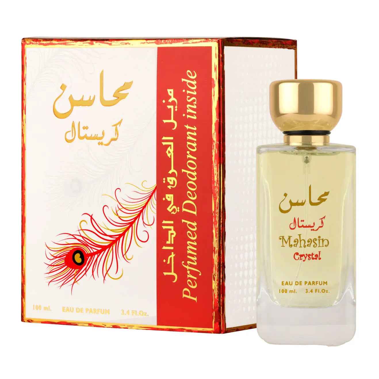 Mahasin Crystal Eau de Parfum 100ml Lattafa