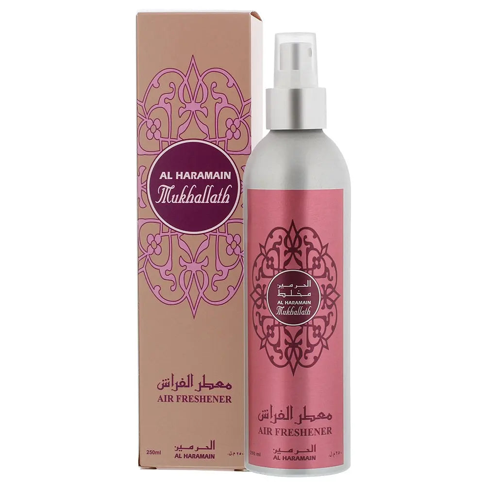 Mukhallat Air Freshener 250ml Al Haramain.|Perfume Heaven