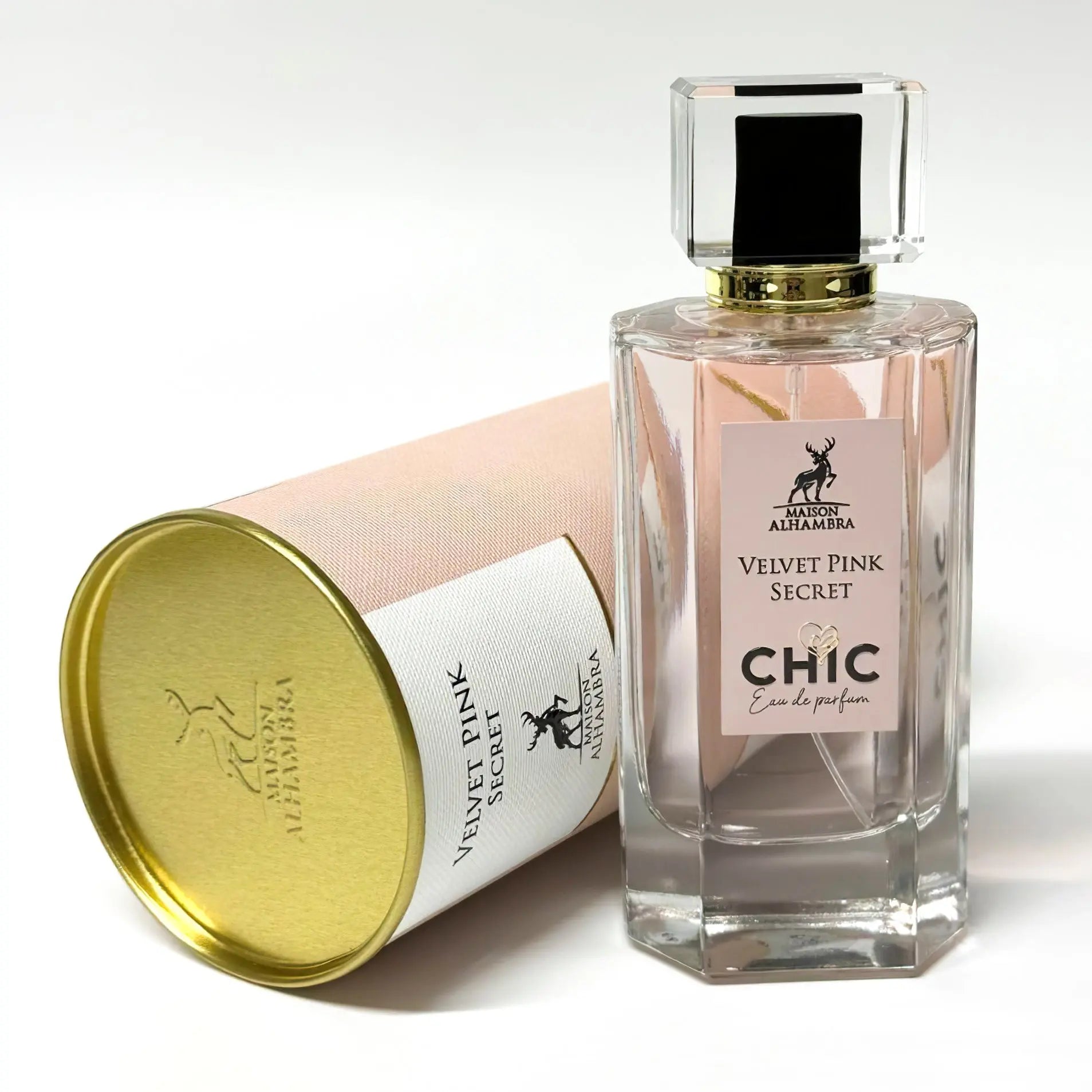 Velvet Pink Secret Eau De Parfum 100ml by Al Hambra.|Perfume Heaven
