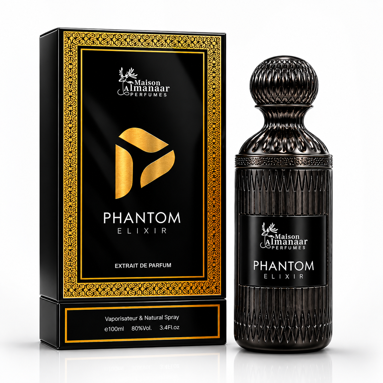 Phantom Elixir 100ml Extrait de Parfum by Maison Almanaar Perfumes Shop name