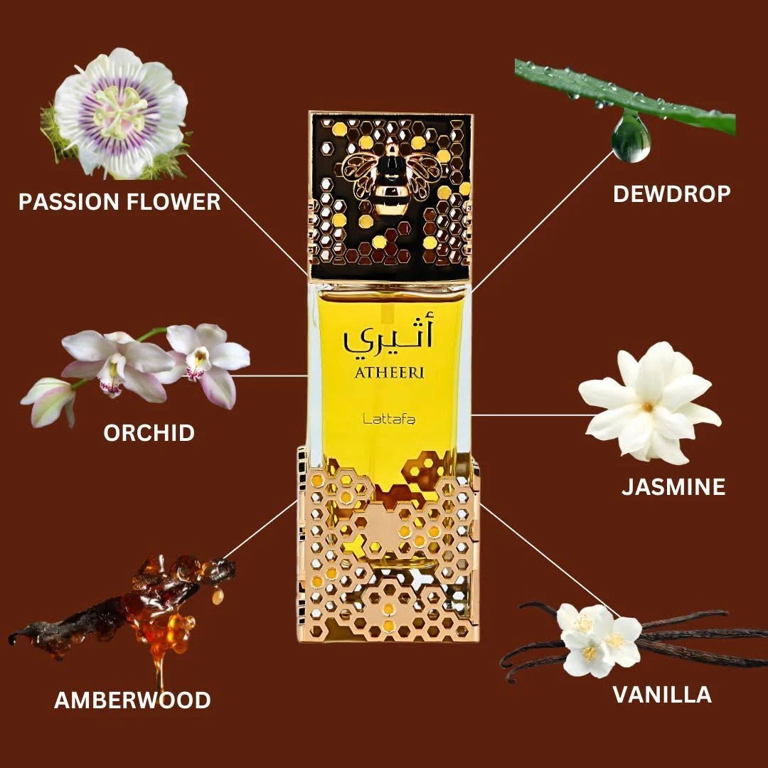 Atheeri Eau de Parfum 100ml by Lattafa Shop name