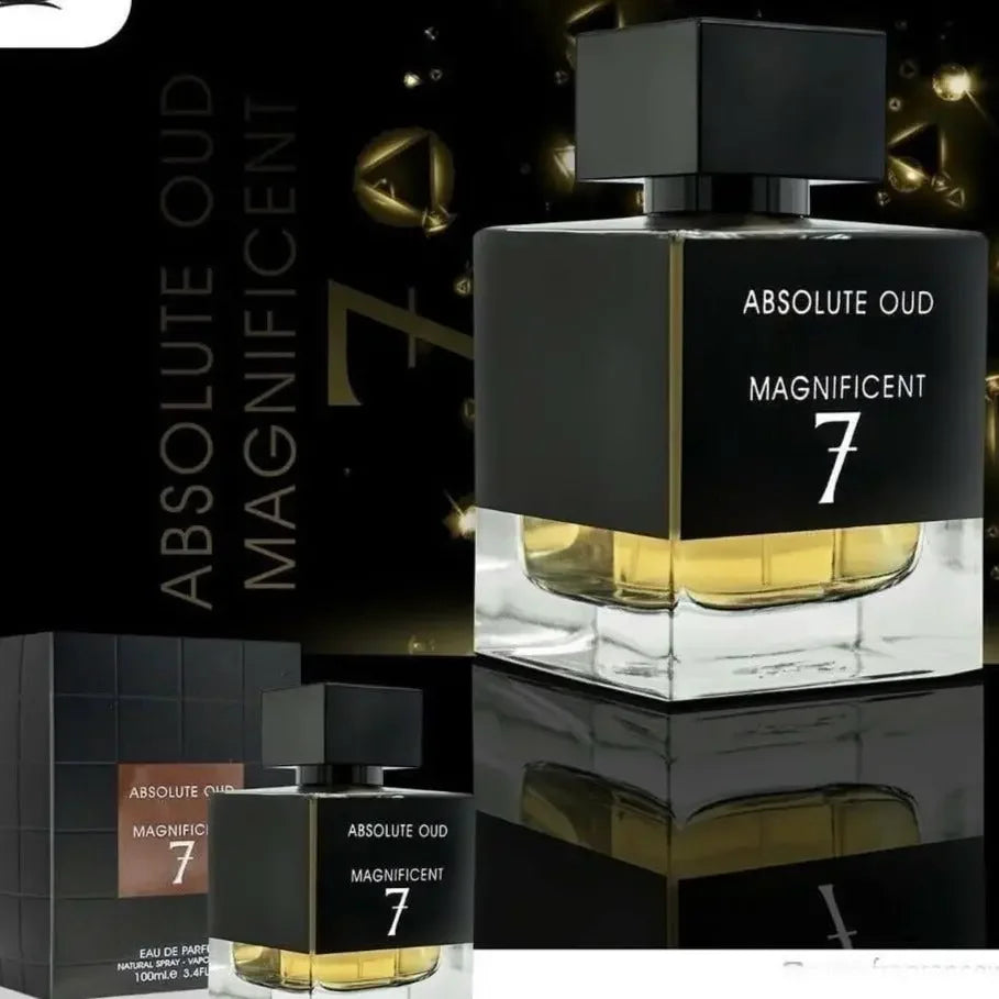 Absolute Oud Magnificent 7 100ml Eau De Parfum Fragrance World - Perfume Heaven