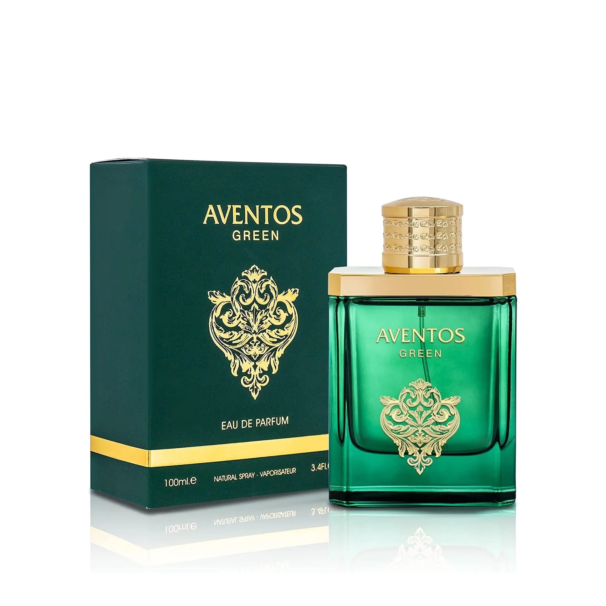 Aventos Green Eau De Parfum 100ml Fragrance World - Perfume Heaven