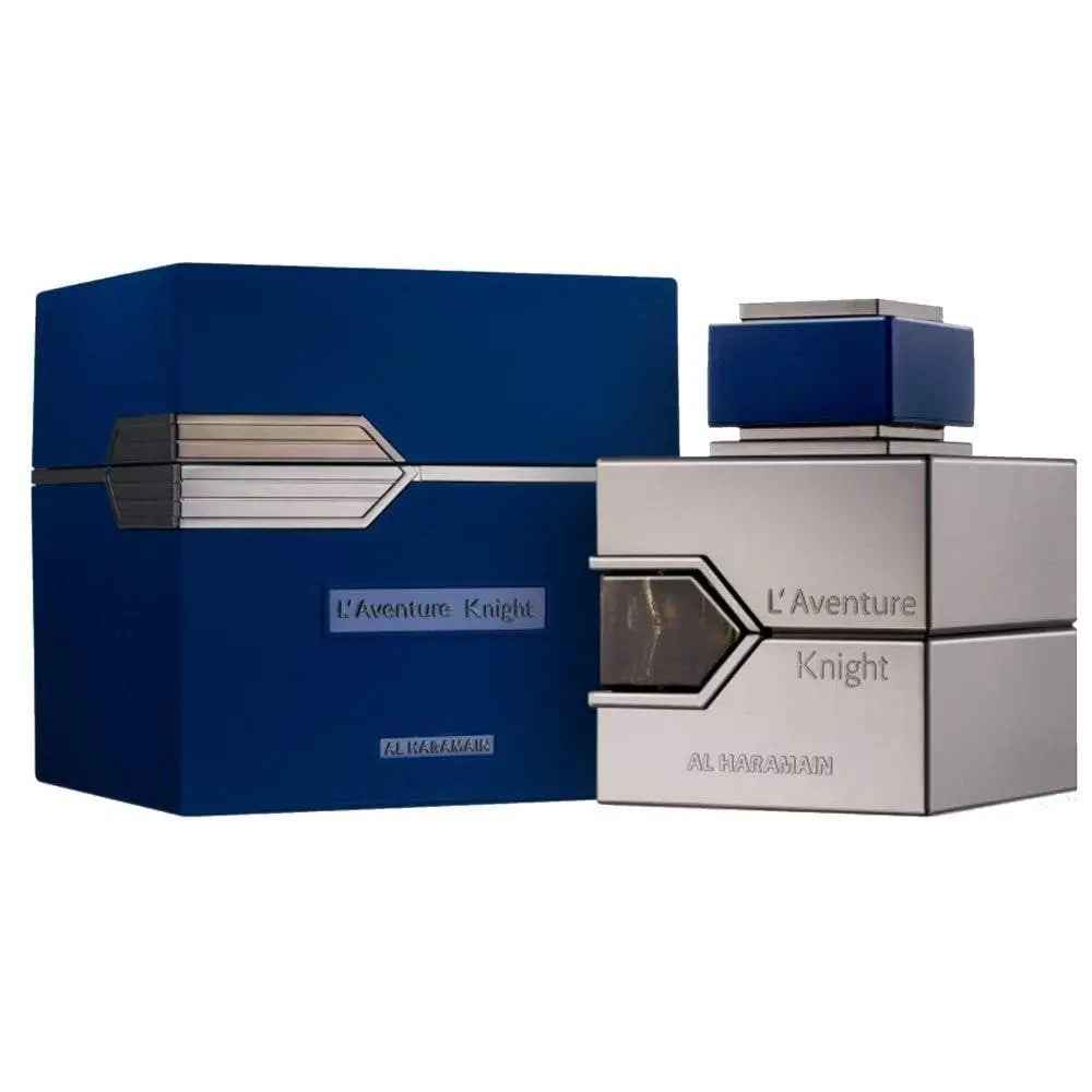 L'Aventure Knight Eau de Parfum 100ml Al Haramain with Bottle and Box
