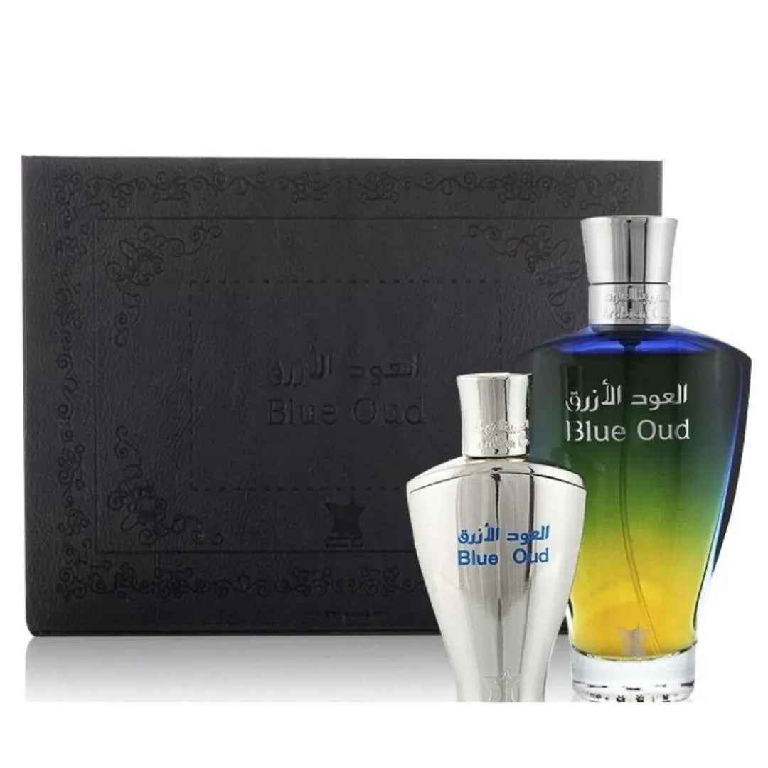 Blue Oud GIFT SET (100ml EDP & 22ml Oil perfume) Arabian Oud