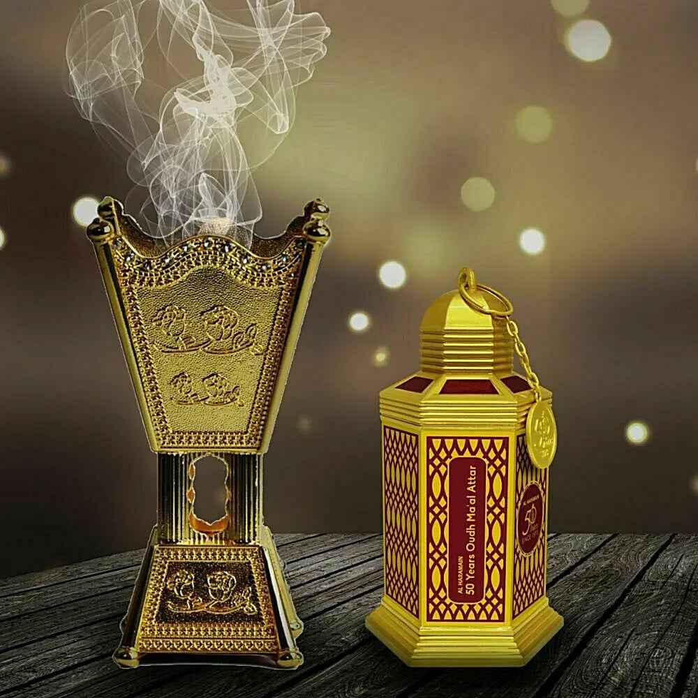 Al Haramain 50 Years Oudh Ma'al Attar 90g Al Haramain