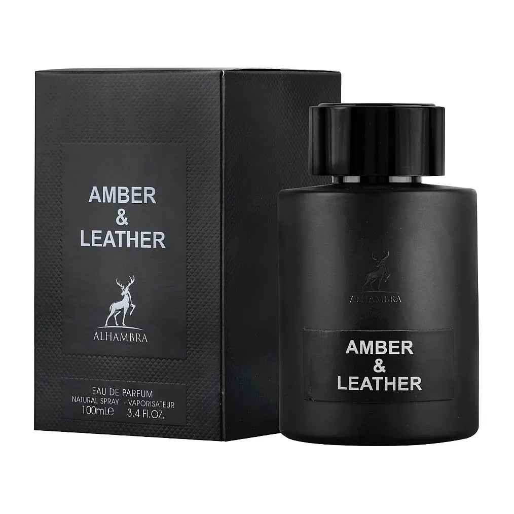 Amber & Leather Eau De Parfum 100ml Alhambra