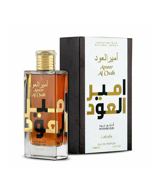 Ameer Al Oud Intense Oud 100ml Eau De Parfum Lattafa-Perfume Heaven