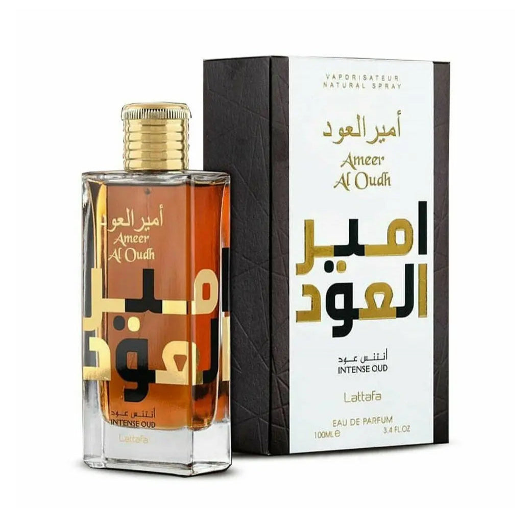 Ameer Al Oud Intense Oud 100ml Eau De Parfum Lattafa-Perfume Heaven