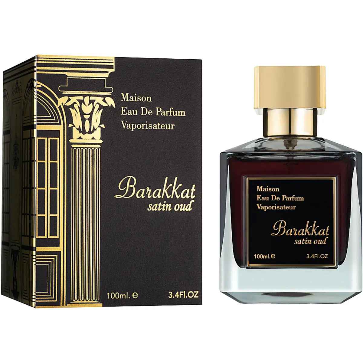 Barakkat Satin Oud Maison Eau de Parfum 100ml Fragrance World