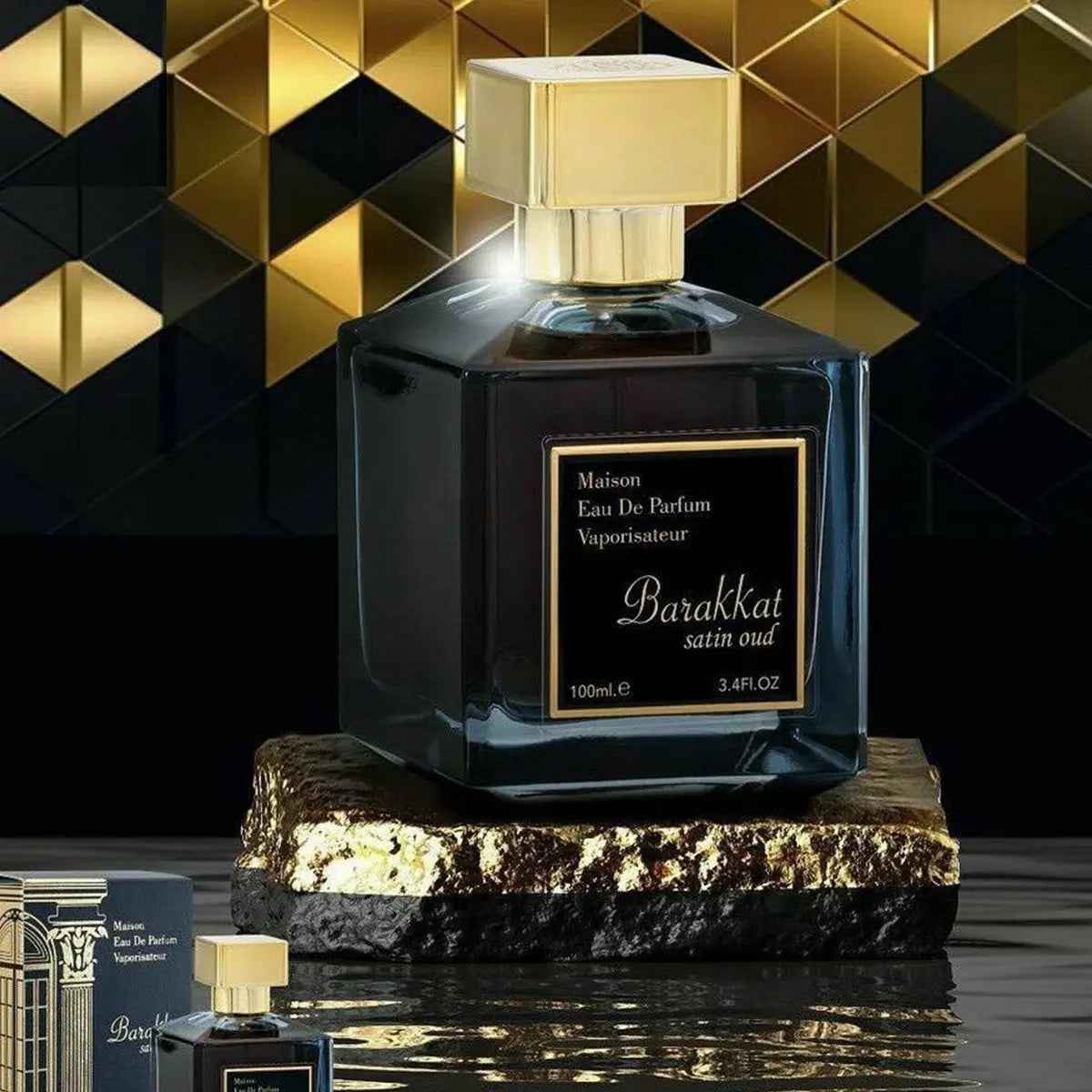 Barakkat Satin Oud Maison Eau de Parfum 100ml Fragrance World