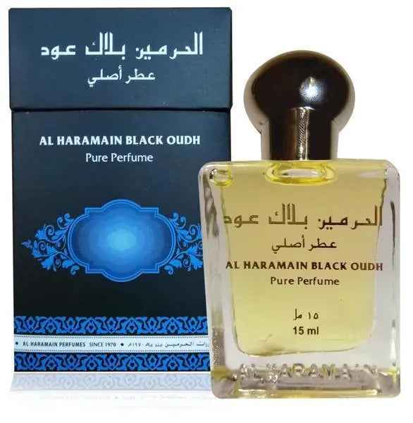 Black Oudh Perfume Oil Attar 15ml Al Haramain