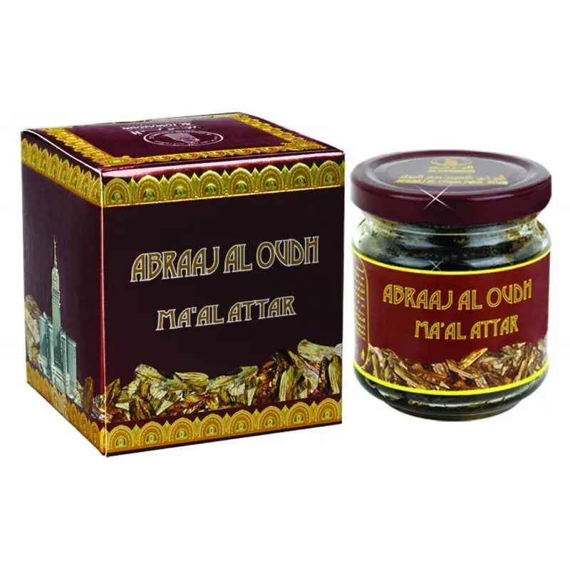 Bukhoor Abraaj Al Oudh Ma'al Attar 50gms Al Haramain