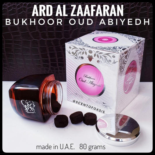 Bukhoor Oud Abiyedh by Ard Al Zaafaran 80g-Perfume Heaven