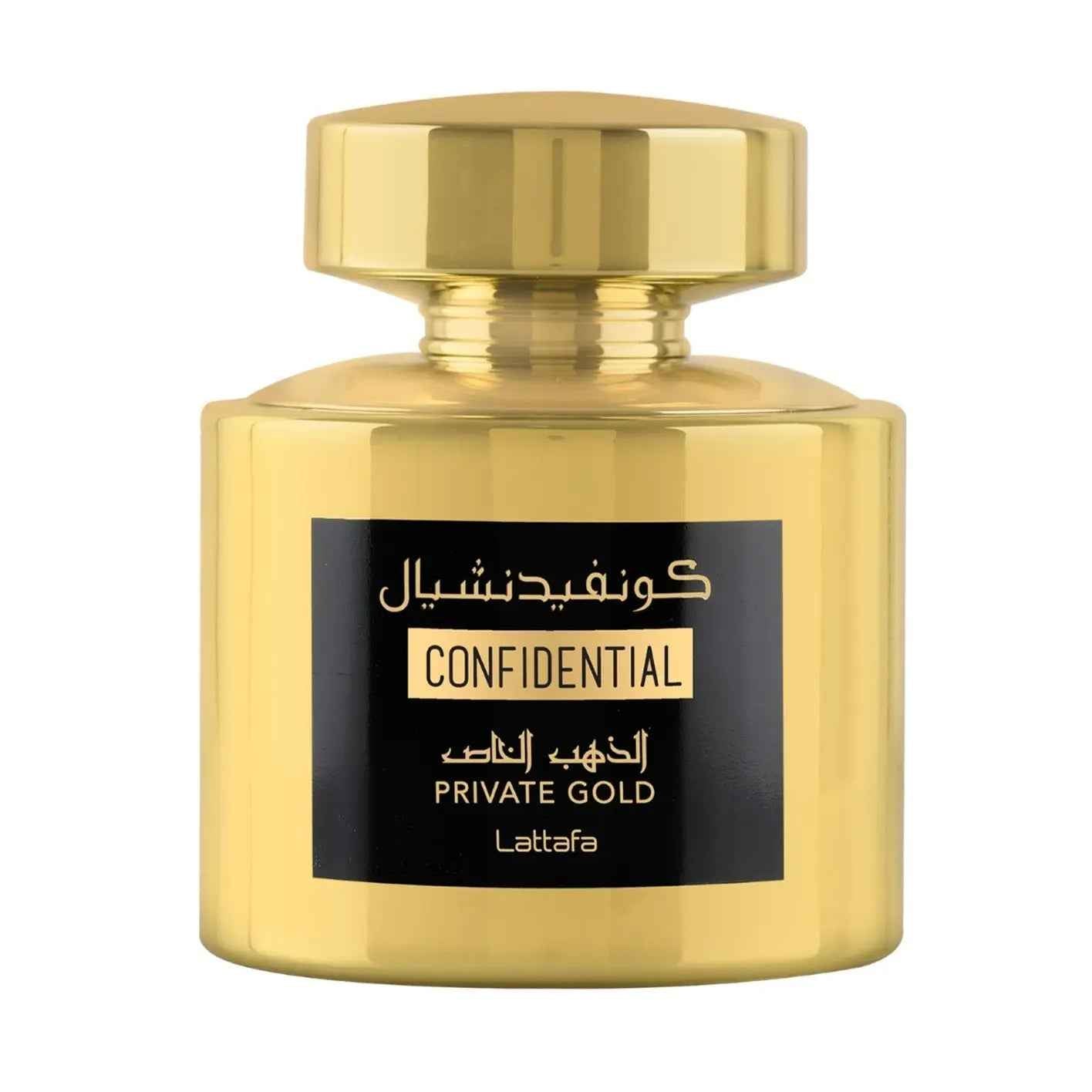 Confidential Private Gold Eau de Parfum 100ml Lattafa