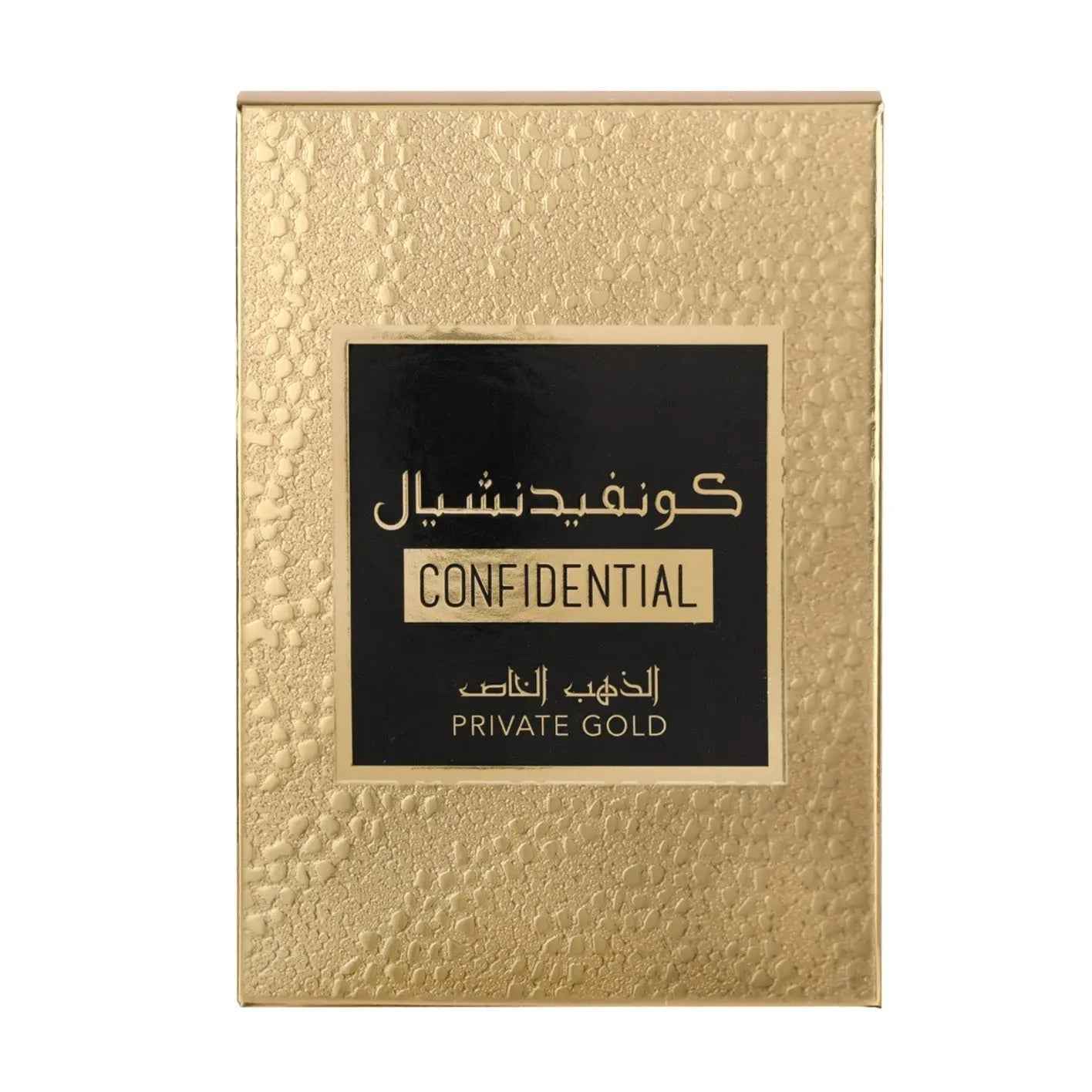 Confidential Private Gold Eau de Parfum 100ml Lattafa