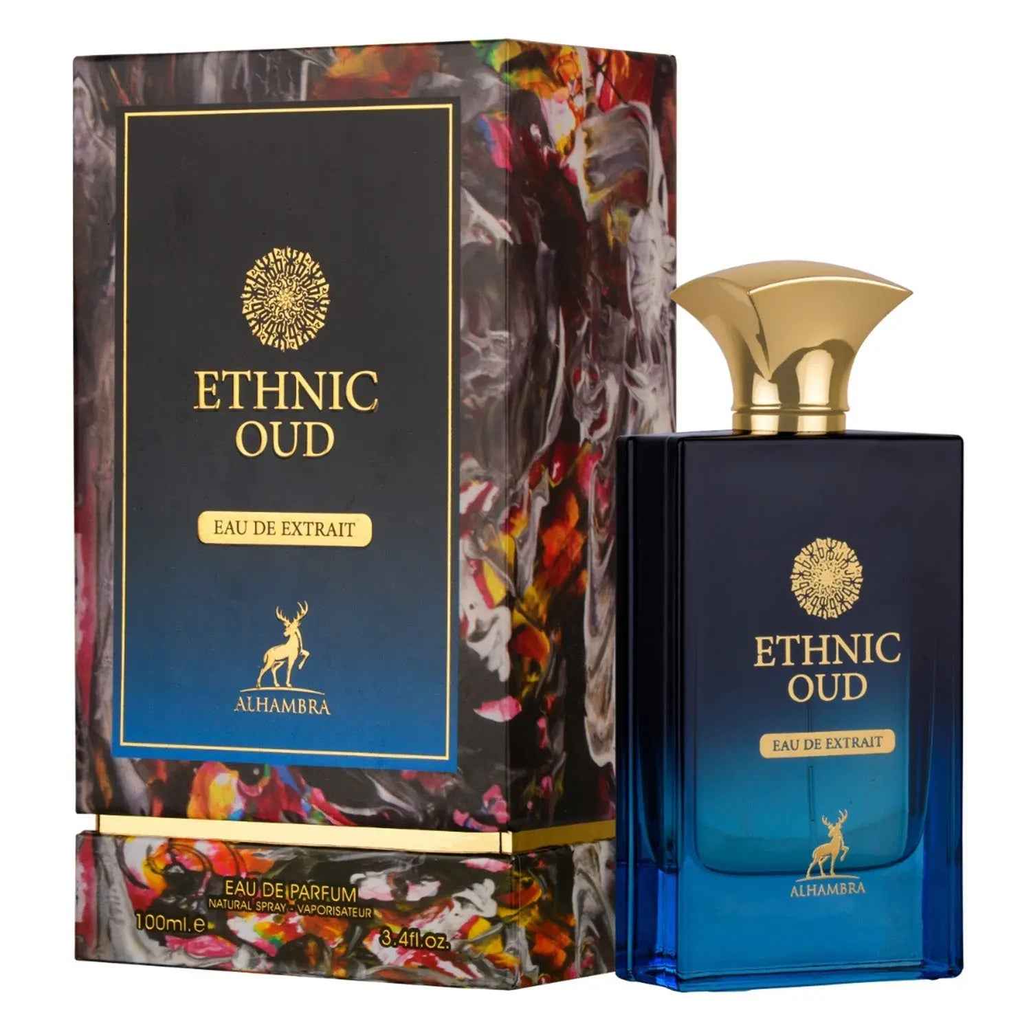 Ethnic Oud Eau de Perfume 100ml Alhambra