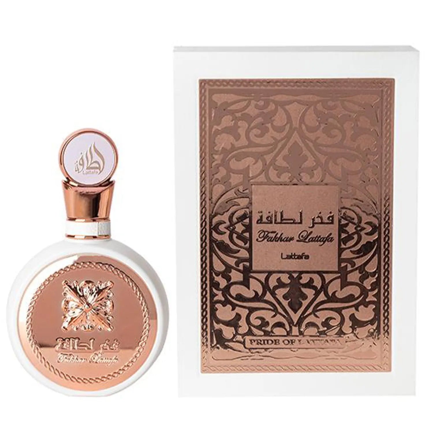 Fakhar Lattafa Rose Gold Eau De Parfum 100ml Lattafa - Perfume Heaven