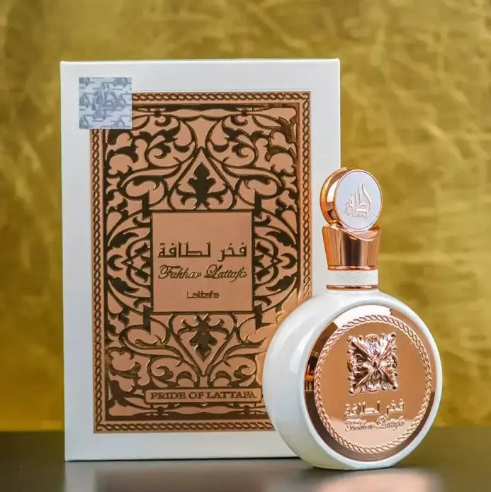 Fakhar Lattafa Rose Gold Eau De Parfum 100ml Lattafa - Perfume Heaven