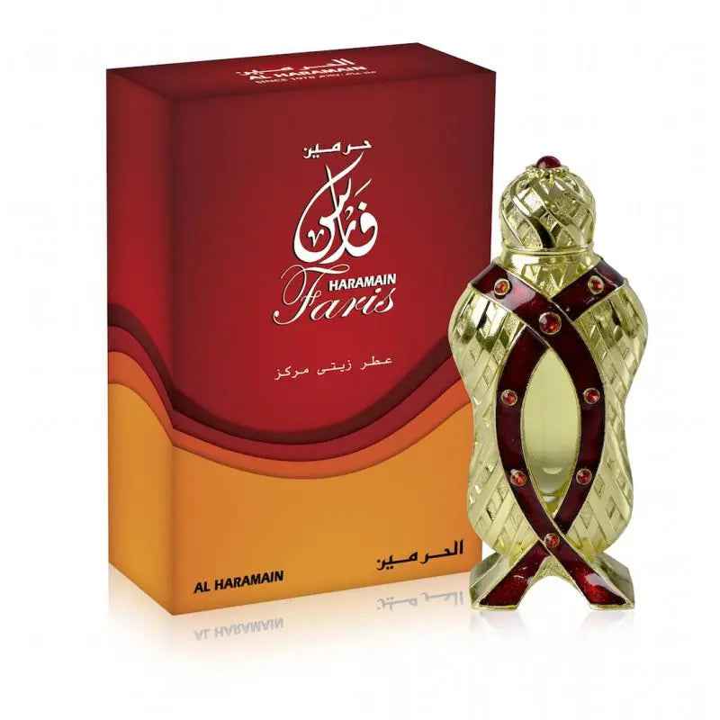 Faris Concentrated Perfume Oil 12ml Free from Alcohol Al Haramain