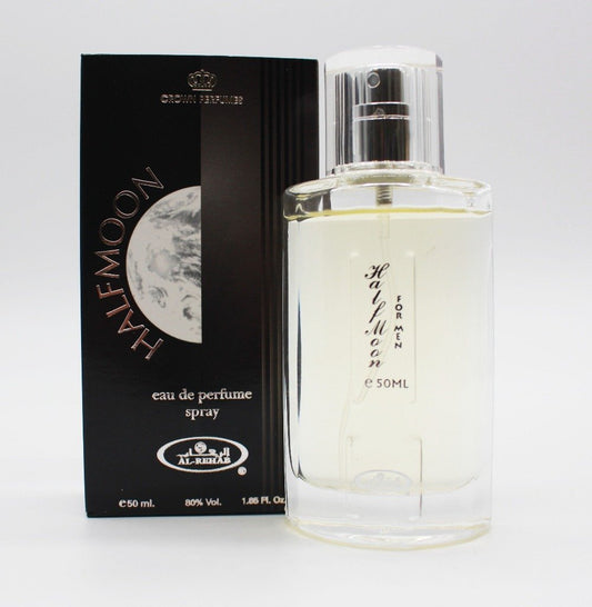 Half Moon For Men Perfume Spray 50ml By Al Rehab-Perfume Heaven