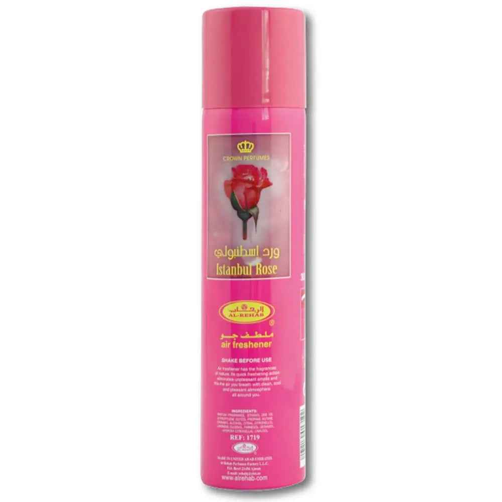 Istanbul Rose Air Freshener Spray 300ml Al Rehab