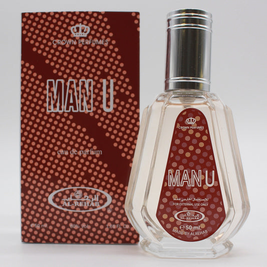 Man U Perfume Spray 50ml By Al Rehab-Perfume Heaven