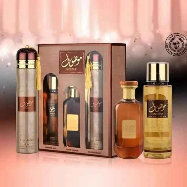 Mousuf 3 Piece Gift Set Collection Ard Al Zaafaran