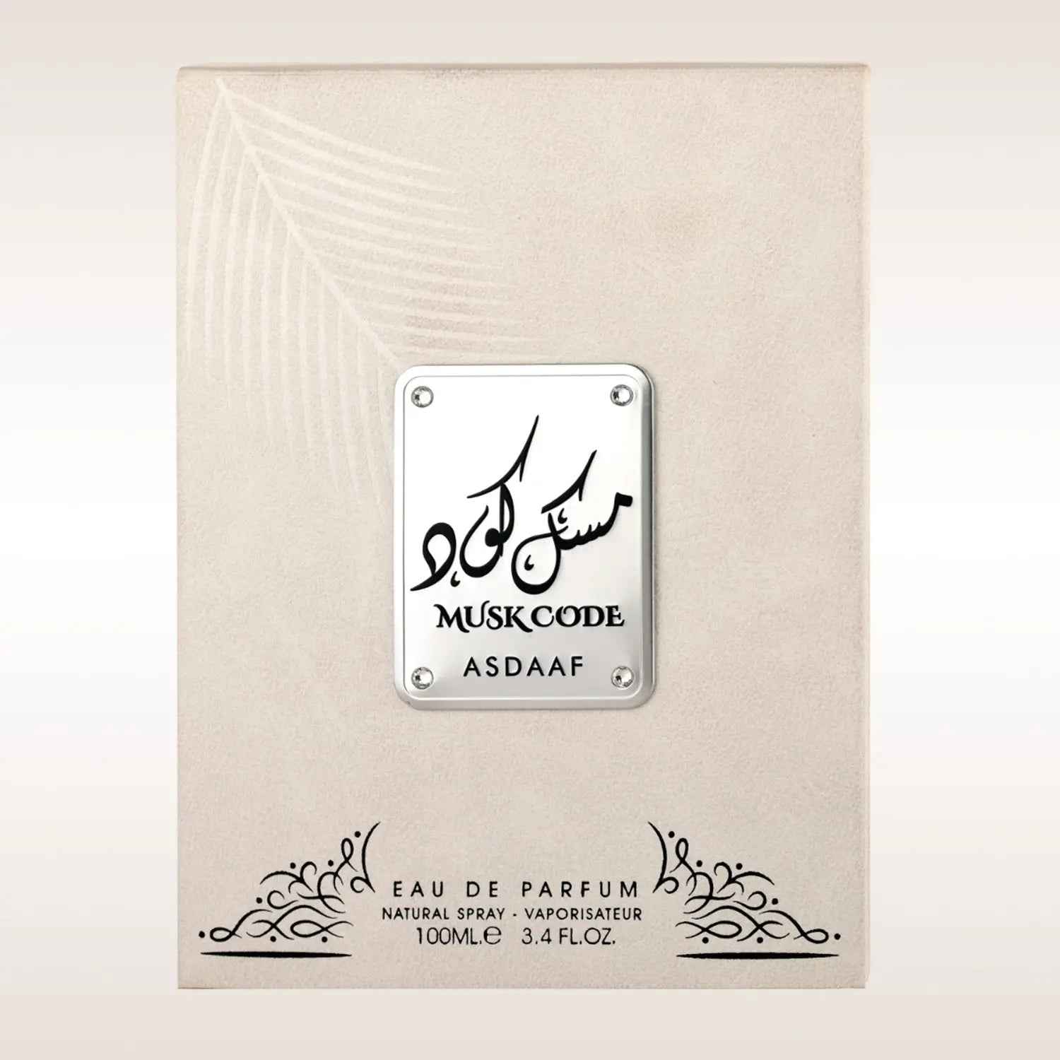 Musk Code Eau De Parfum 100ml Asdaaf