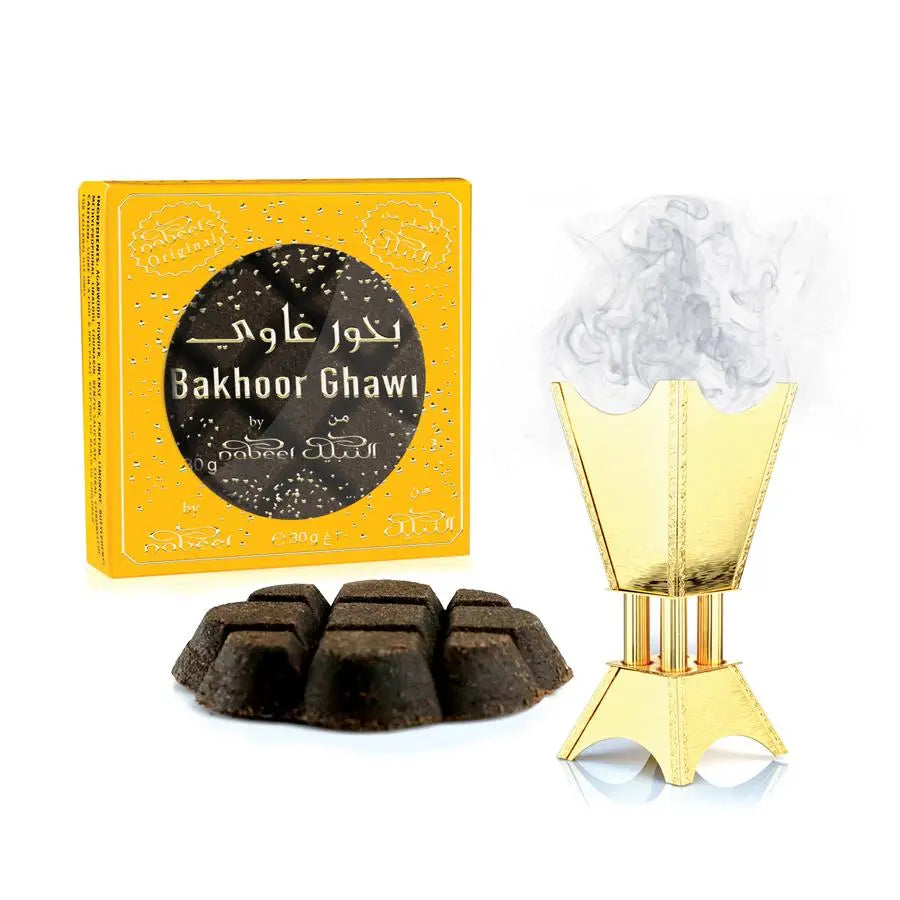 Nabeel Bakhoor Ghawi Bakhoor Incense Bar 40g-Perfume Heaven