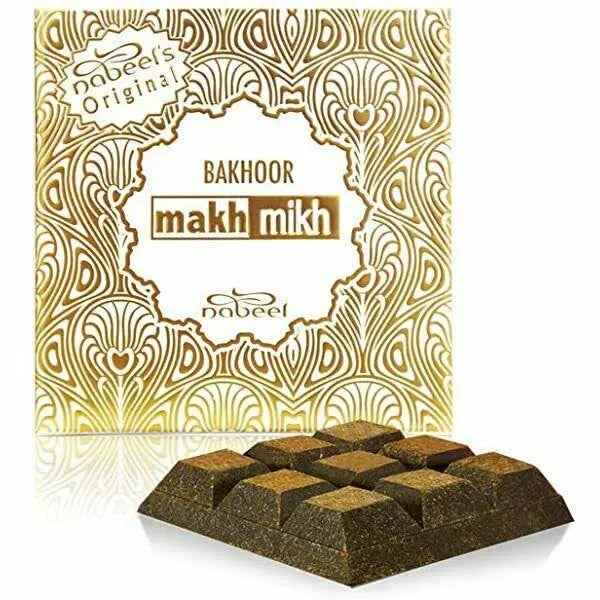 Nabeel Bakhoor Oudh Makh Mikh Bakhoor Incense Bar 40g