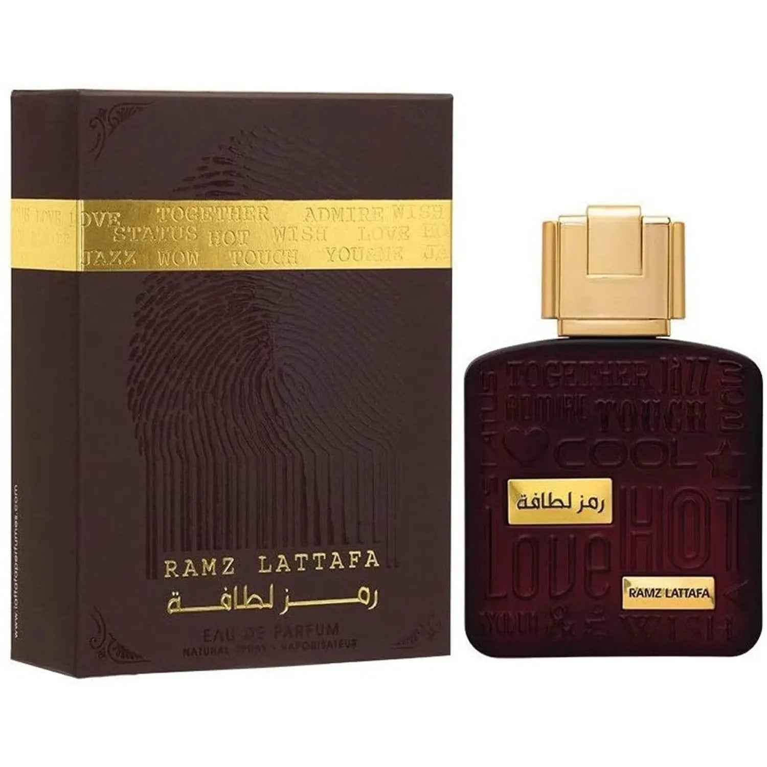 Ramz Lattafa Gold Eau de Parfum 100ml Lattafa