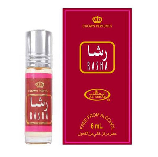 Rasha Concentrated Perfume Oil 6ml Al Rehab-Perfume Heaven