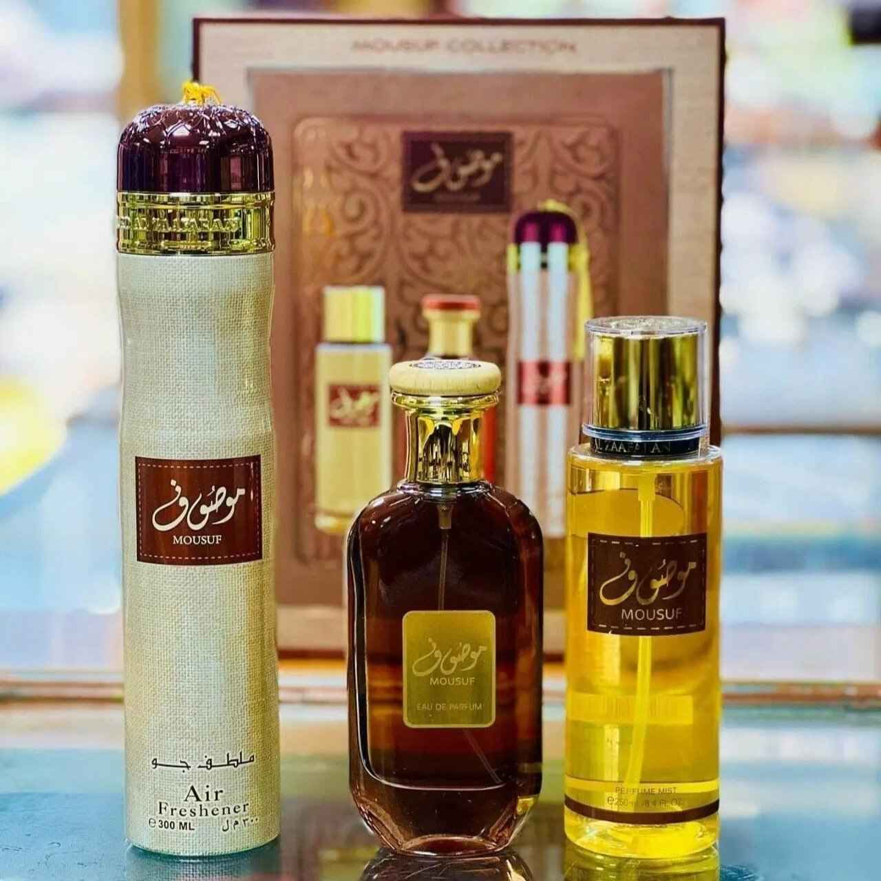 Mousuf 3 Piece Gift Set Collection Ard Al Zaafaran