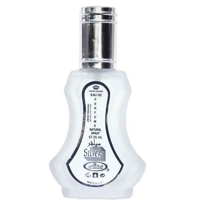Silver Perfume Spray 35ml By Al Rehab