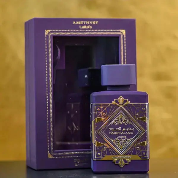 Explore the Elegant Men's Oud Perfume Badee Al Oud Amethyst - Perfume Heaven