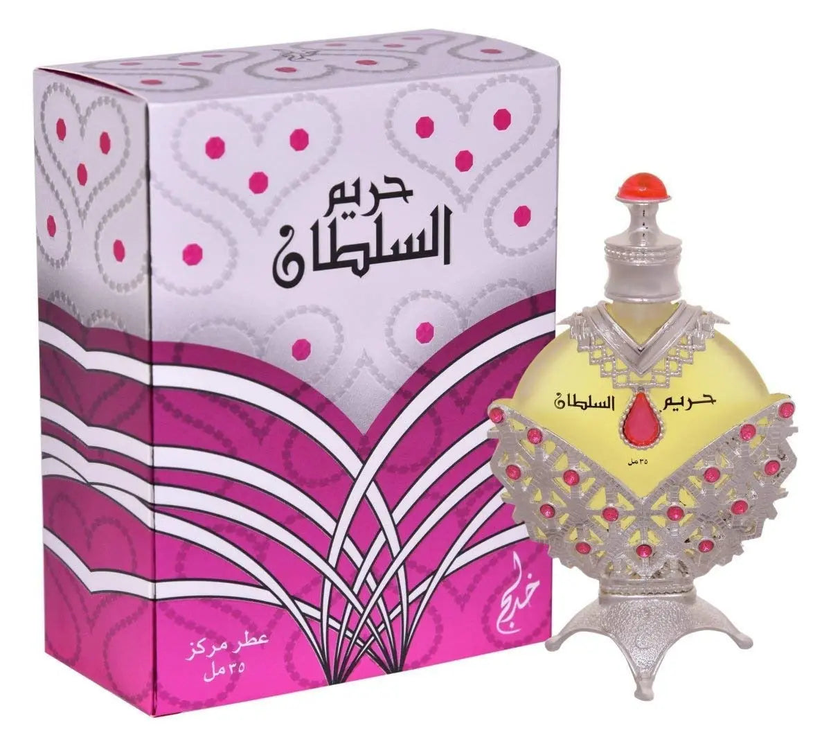 Hareem Al Sultan Silver Perfume Oil 35ml Khaldaj - Perfume Heaven