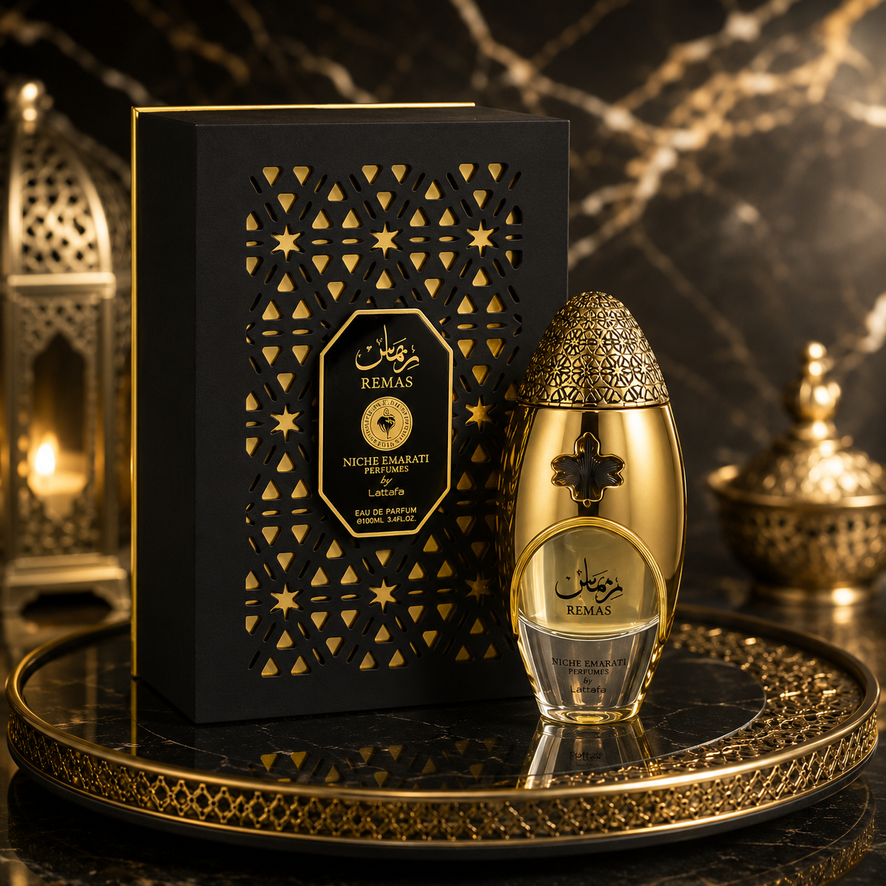 Niche Emarati Remas Eau De Parfum 100ml Lattafa Pride  Shop name