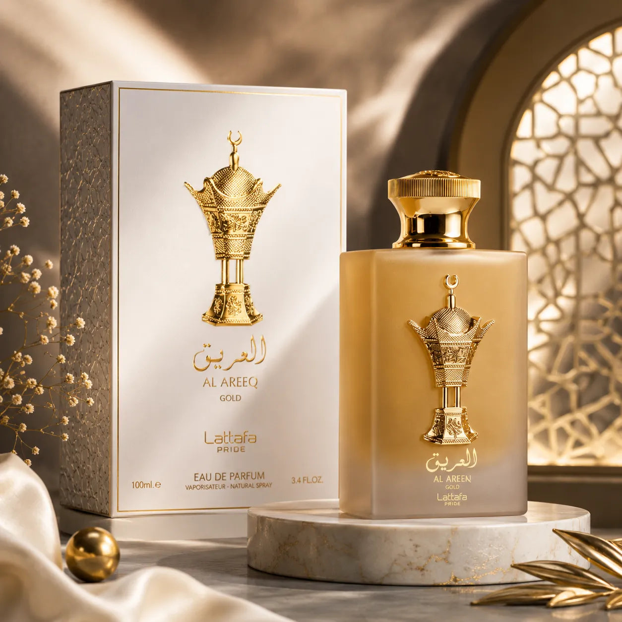 Al Areeq Gold Eau De Parfum 100ml Lattafa Pride