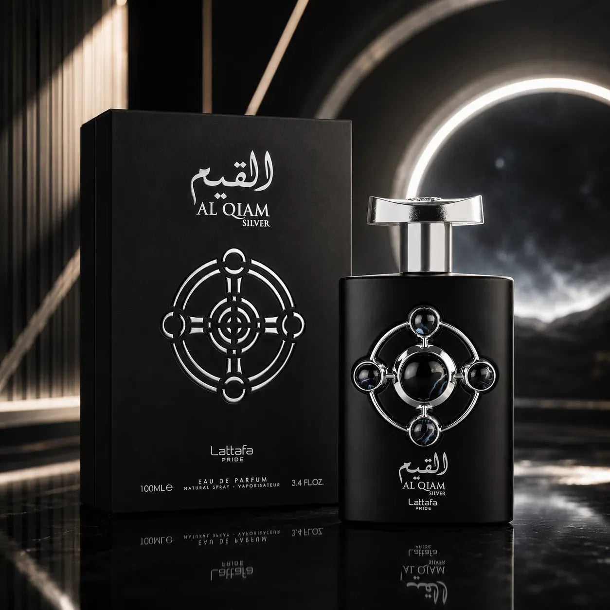 Al Qiam Silver Eau De Parfum 100ml Lattafa Pride