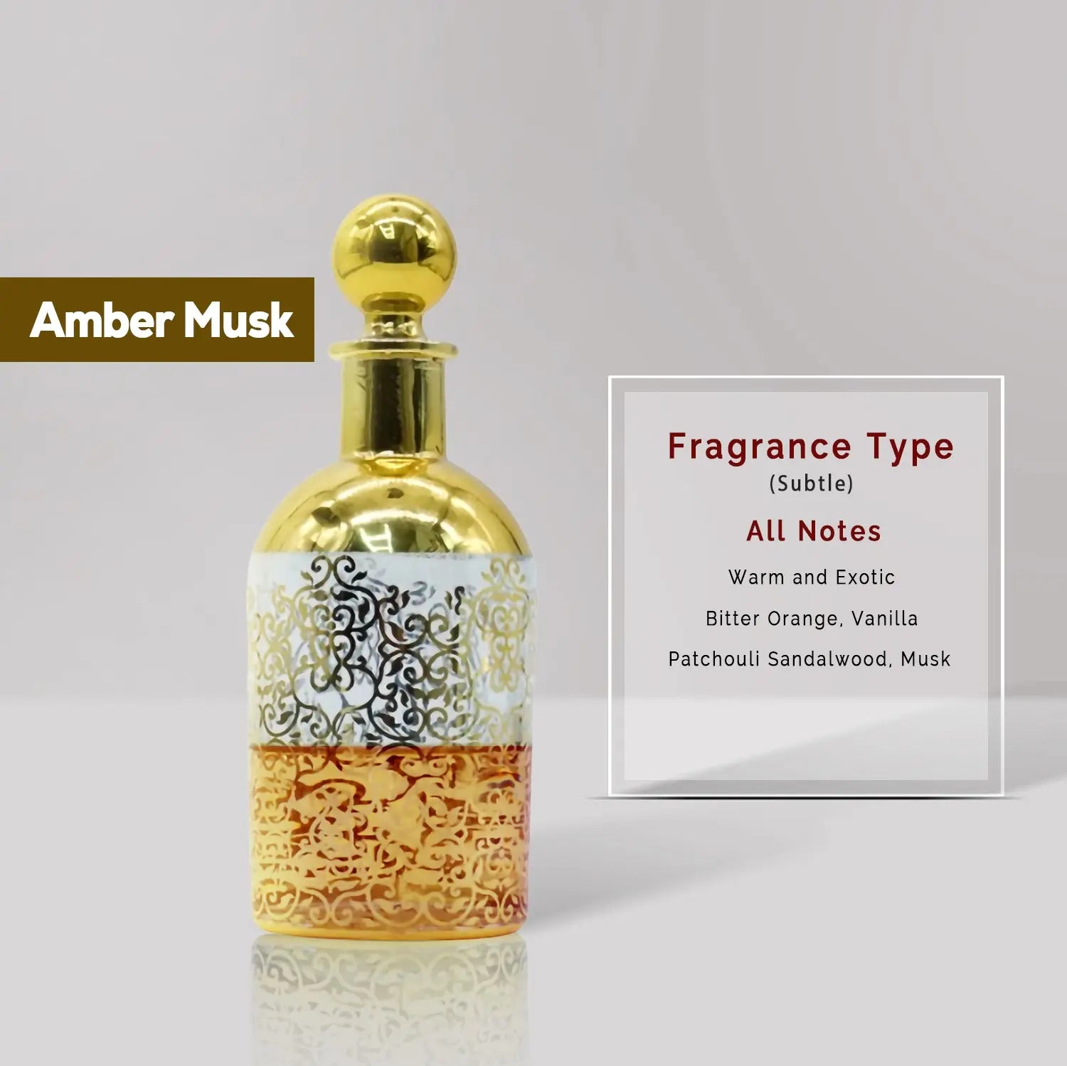 Amber Musk Perfume Oil Loose by Perfume Heaven | Perfume Heaven