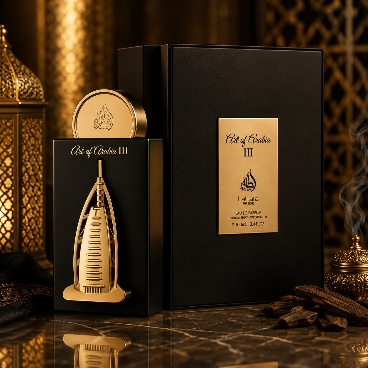 Art Of Arabia III 100ml Eau De Parfum Lattafa  Shop name