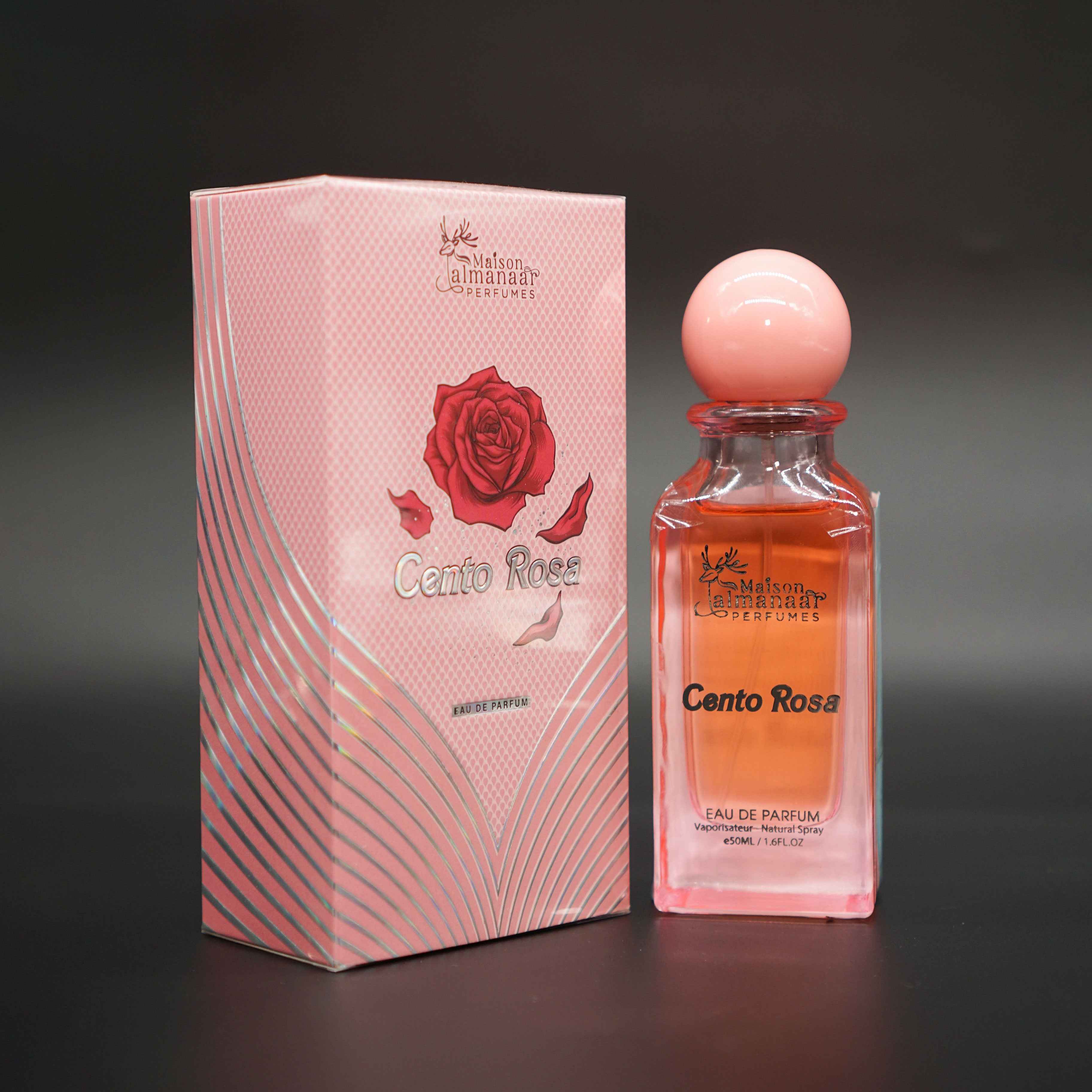 Cento Rosa Eau De Parfum 50ml Maison Almanaar