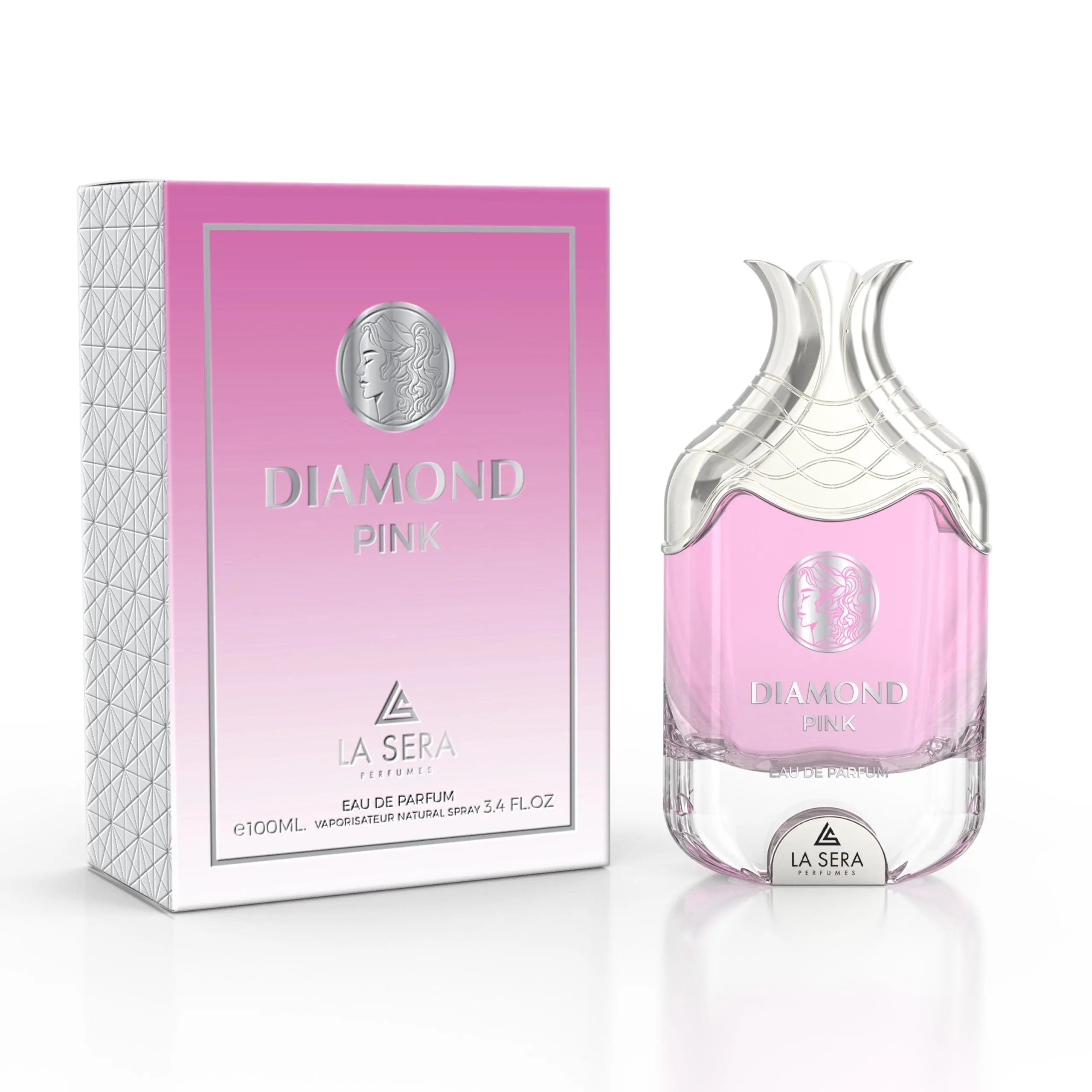 Diamond Pink Eau De Parfum 100ml by La Sera Perfumes  Shop name