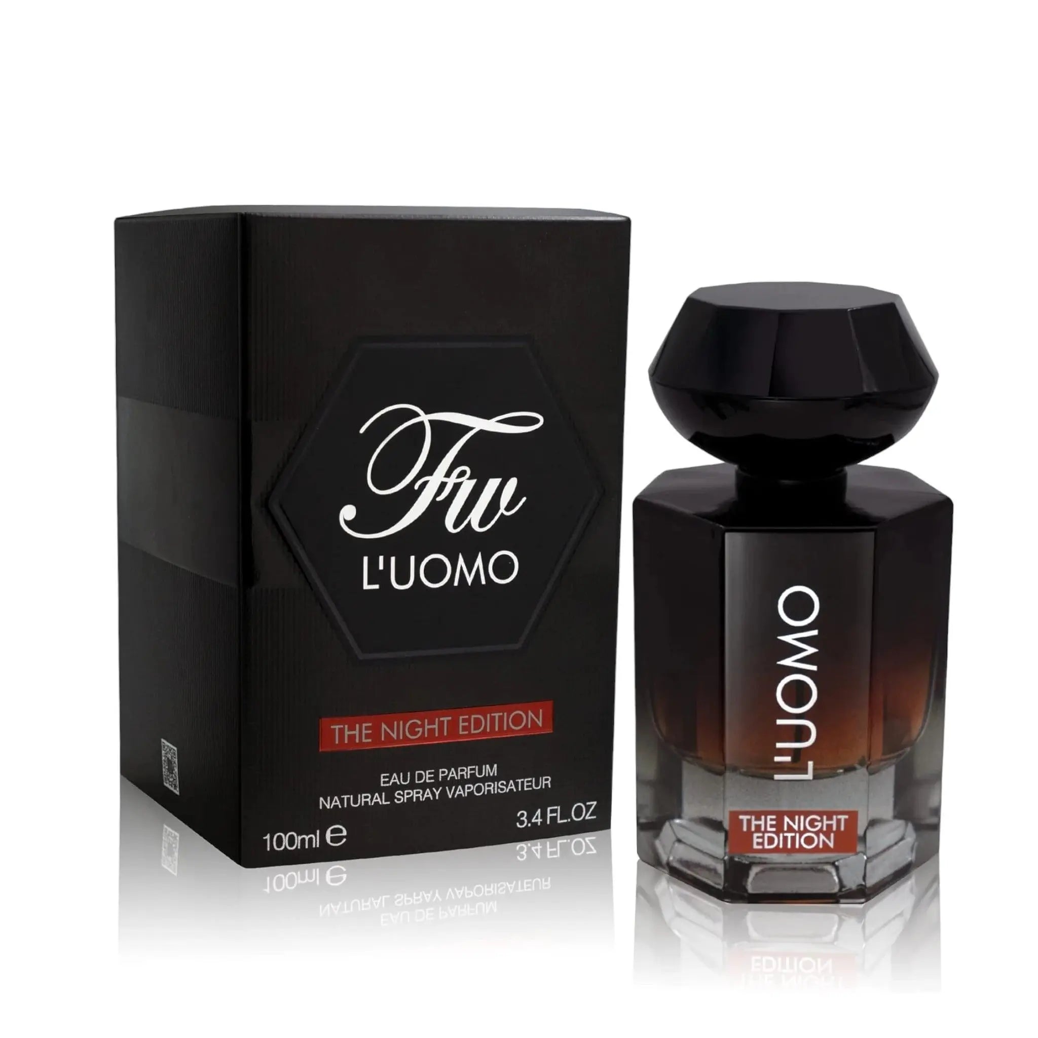 FW L’uomo The Night Edition Eau De Parfum 100ml by Fragrance World - Perfume Heaven