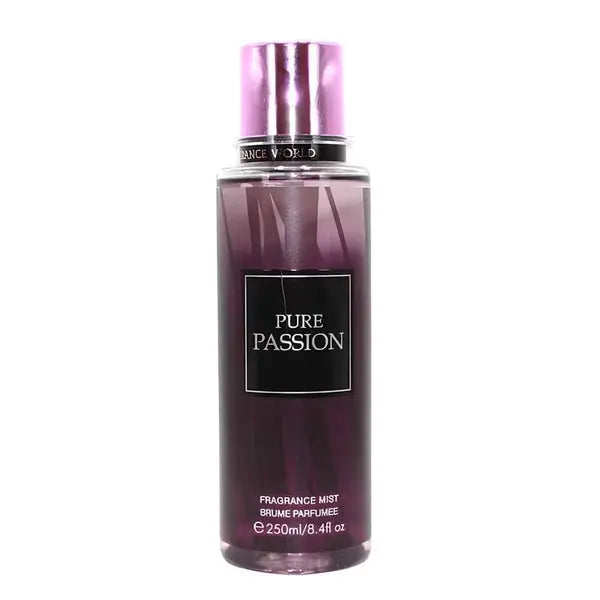 Pure Passion Fragrance Mist 250ml Fragrance World  Shop name