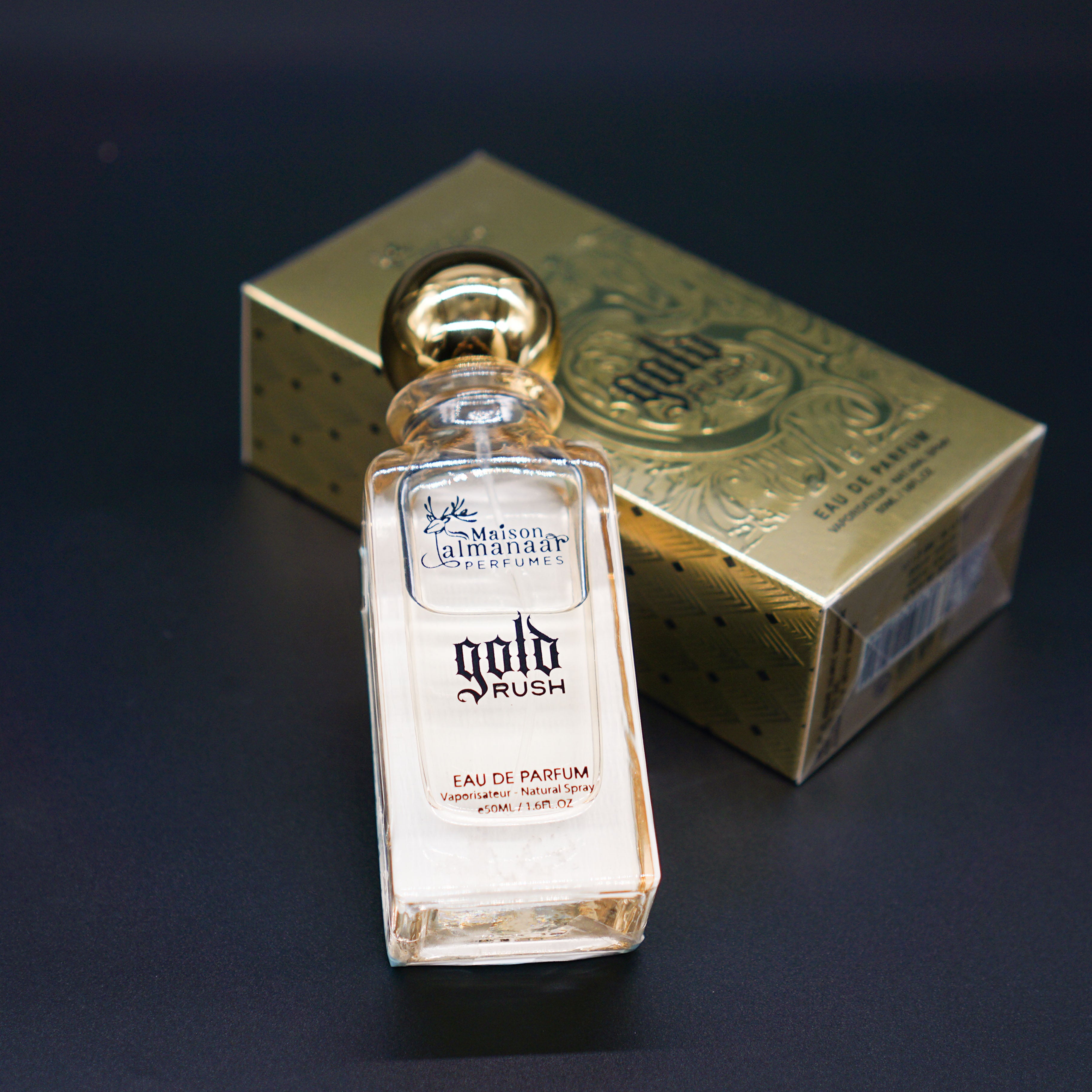 Gold Rush EDP 50ml by Maison Almanaar Perfumes  Shop name