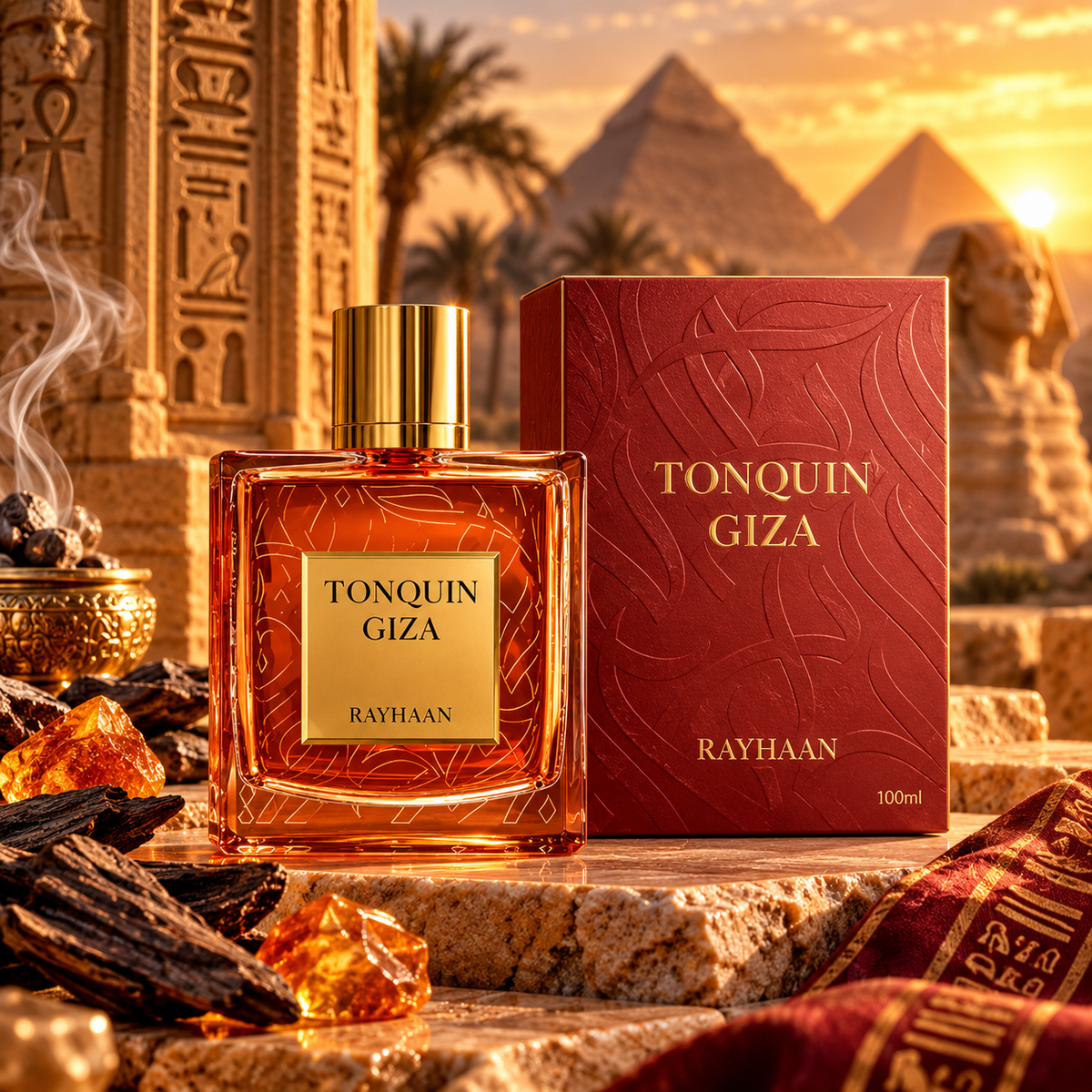 Tonquin Giza Eau De Parfum 100ml by Rayhaan  Shop name